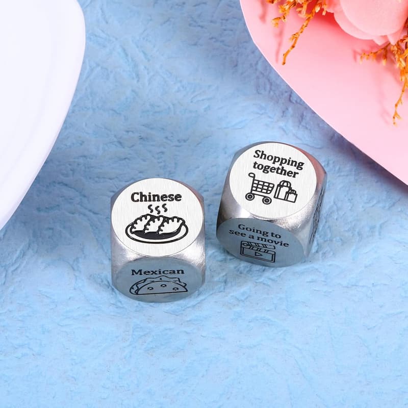 Couples' Food Decision Dice - Funny Anniversary Gift