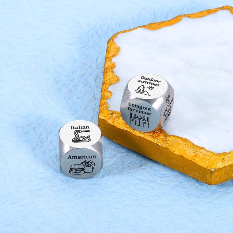 Couples' Food Decision Dice - Funny Anniversary Gift