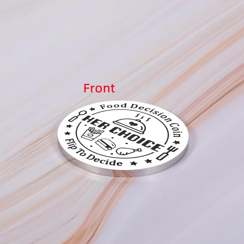 1st Anniversary Decision Coin for Couples - Gift for Him/Her