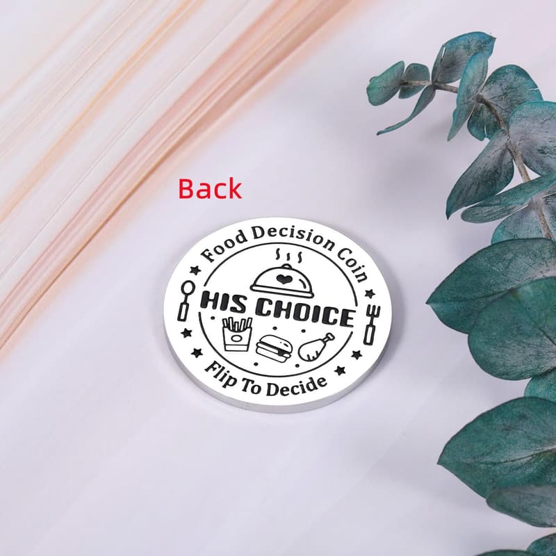 1st Anniversary Decision Coin for Couples - Gift for Him/Her