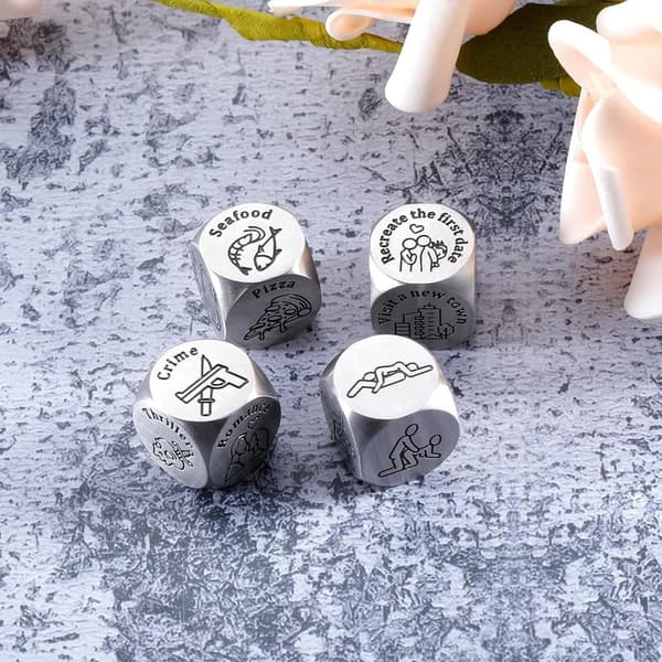 10th Anniversary Tin Gift Set for Couples - 4PCS Date Night Ideas
