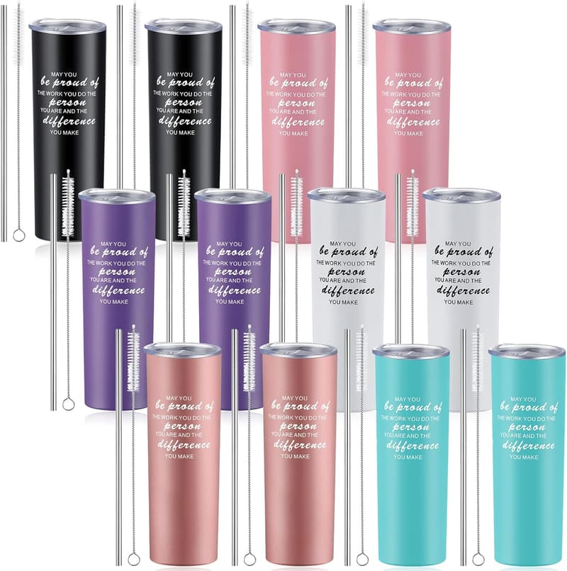 Christmas Inspirational Travel Tumbler Gift Set for All