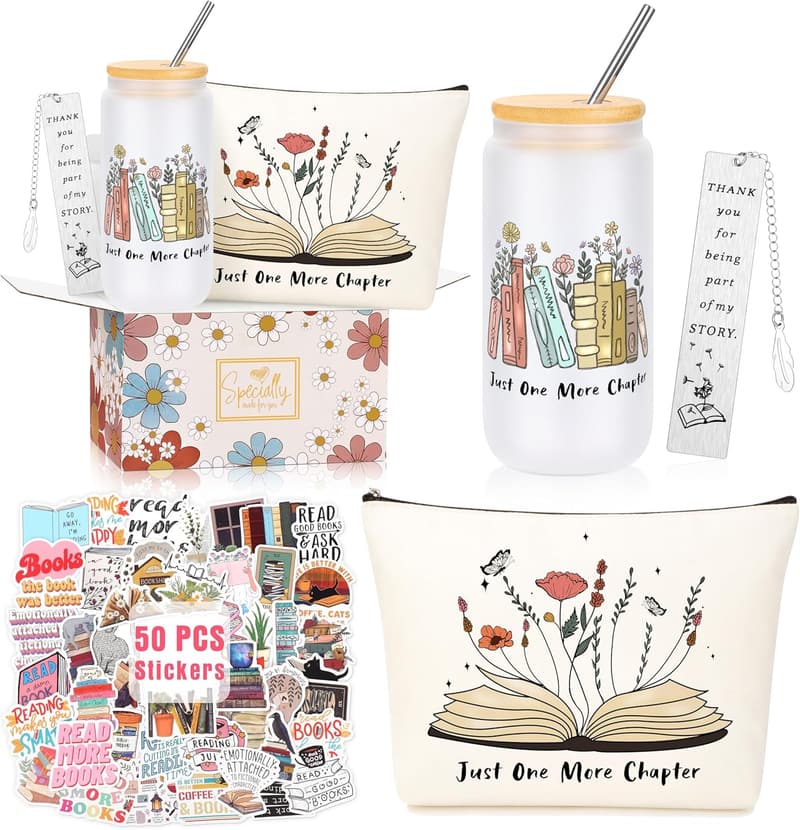 Book Lovers Gift Set - 4 Bookish Accessories for Women