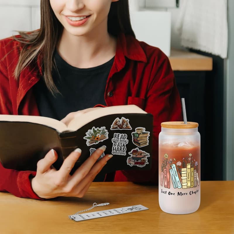 Book Lovers Gift Set - 4 Bookish Accessories for Women