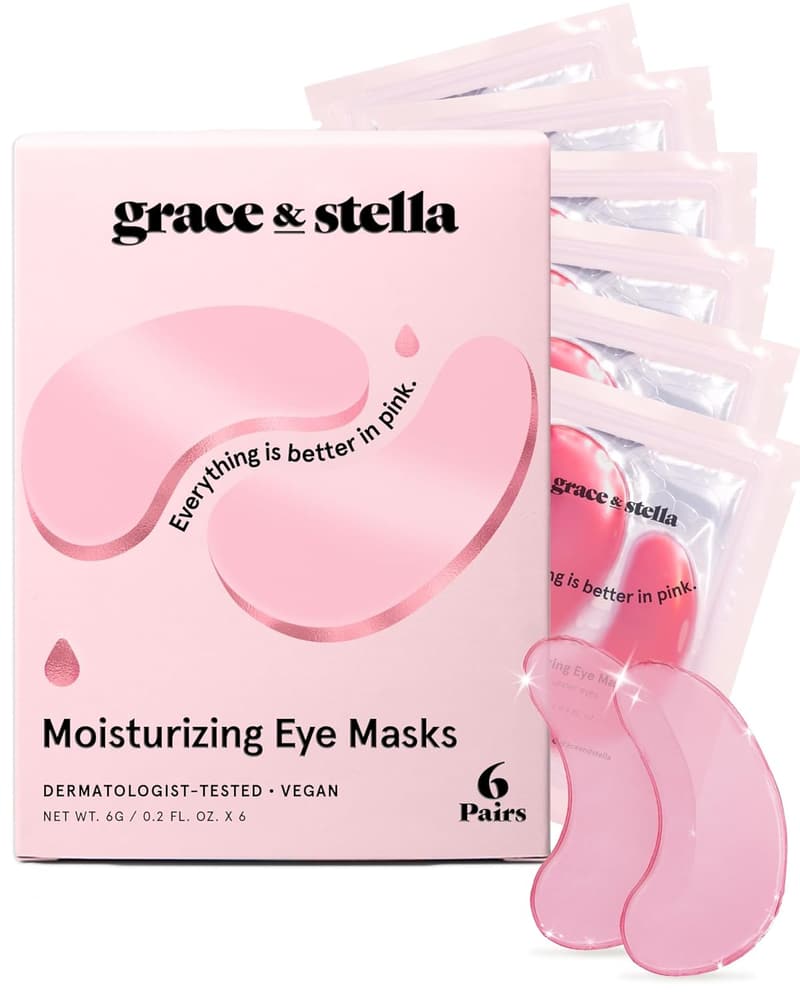 Under Eye Mask for Mom - Reduces Dark Circles & Puffiness (6 Pairs)