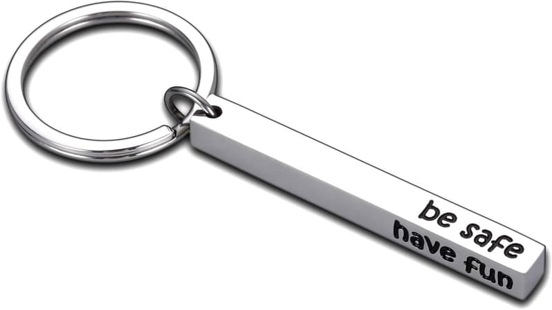 Sweet 16 Graduation Keychain for Teens – Drive Safe Gift