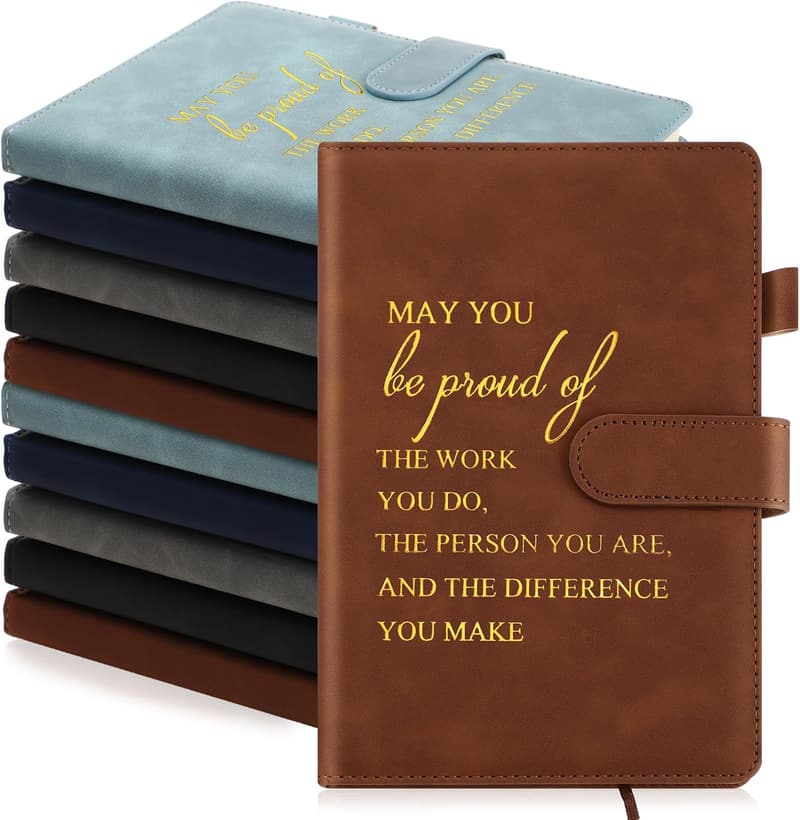 2025 CNA Week Appreciation Gifts - A5 Leather Notebooks (20 Pcs)