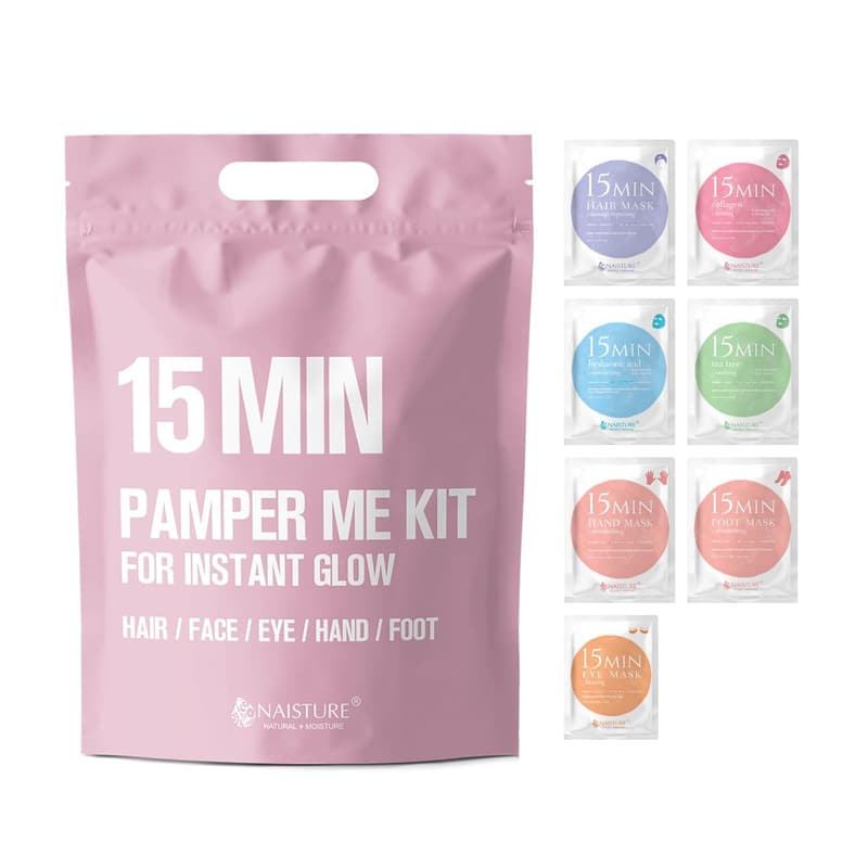 Korean Spa Pamper Kit for Women – 15 Min Skincare Essentials