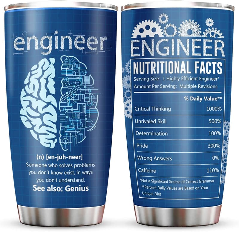 Retirement Gift for Engineers - 20oz Tumbler