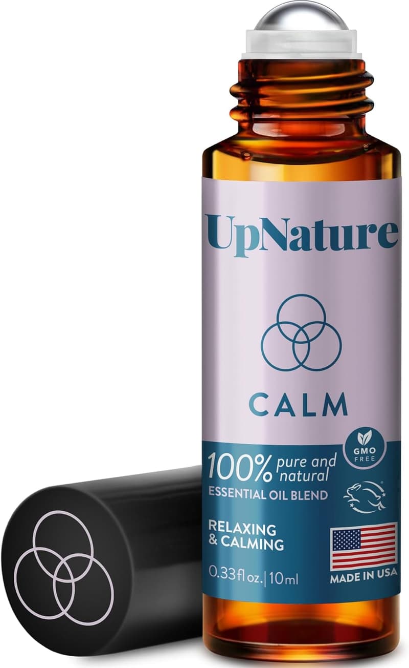 Calm Essential Oil Roll-On - 100% Natural Stress Relief for Women