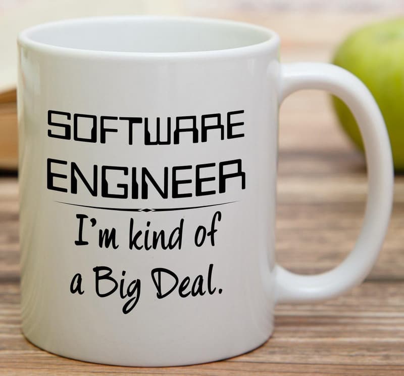 Funny Mug for Software Engineers - 11 oz Sarcastic Coffee Cup