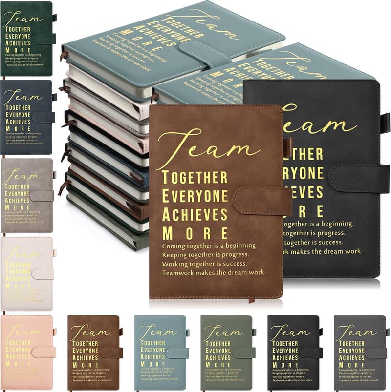 CNA Week 2025 Appreciation Gifts: A5 Leather Notebooks (20 Pcs)