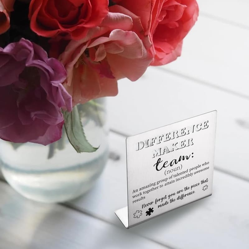 Employee Appreciation Decorative Plaques for Team Gifts