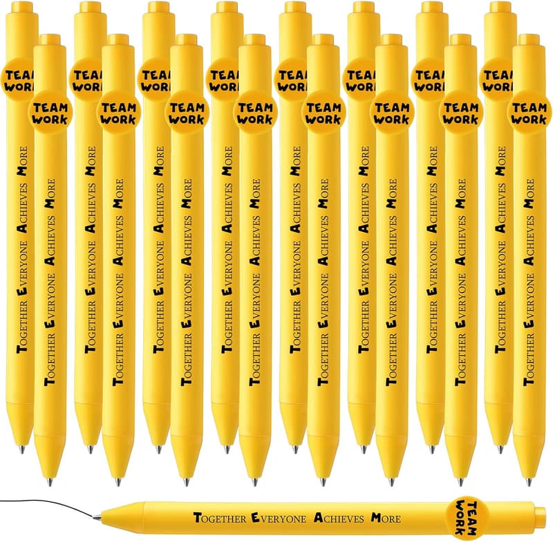 Employee Appreciation Gifts: 50 Motivational Quote Pens for Teams