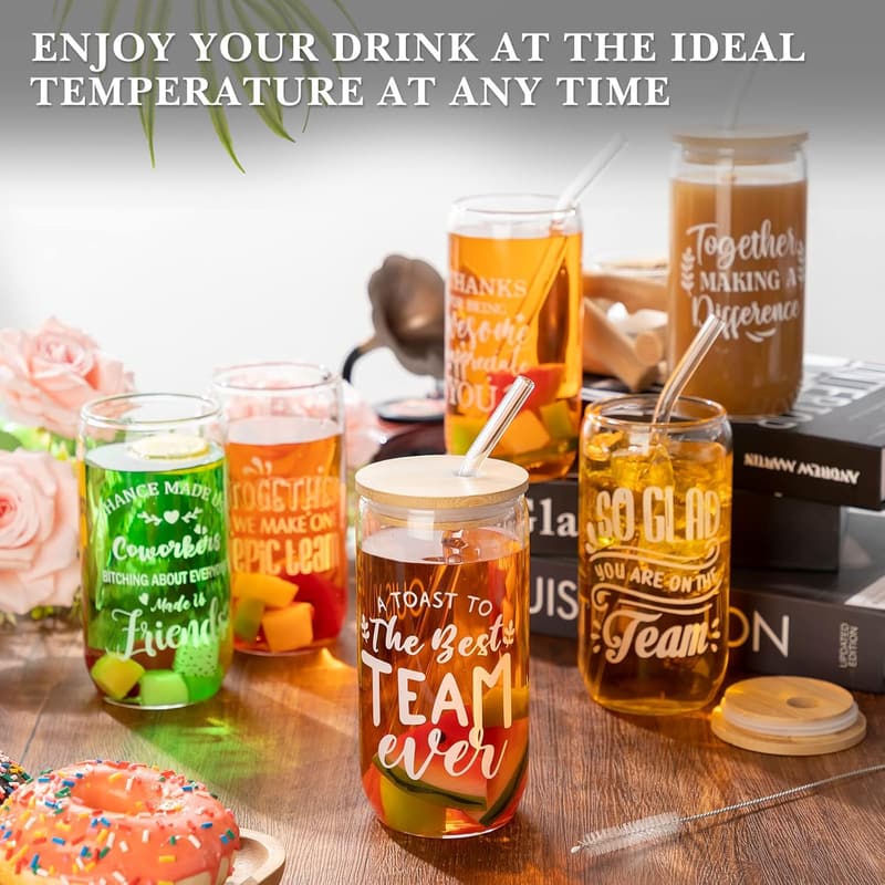 Employee Appreciation Gifts: 6 Inspiring Beer Glasses Set