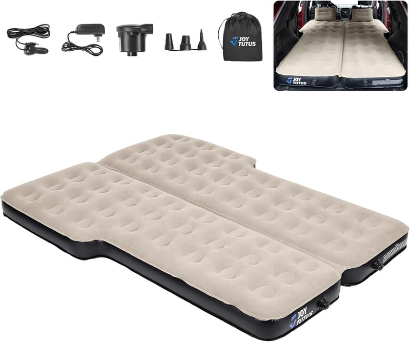 SUV Air Mattress – Inflatable Camping Bed with Pillows & Pump