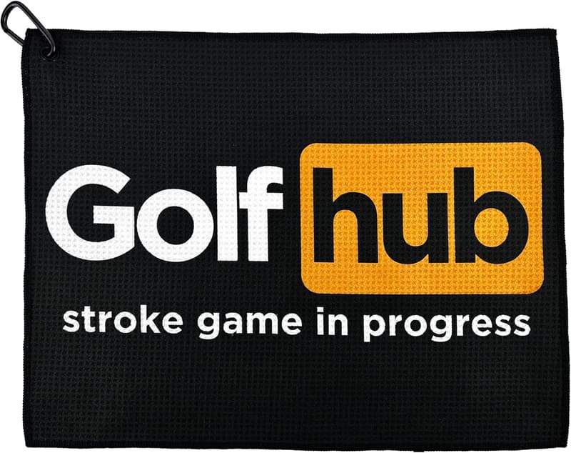 Funny Golf Towel for Men - Golf Accessories Gift