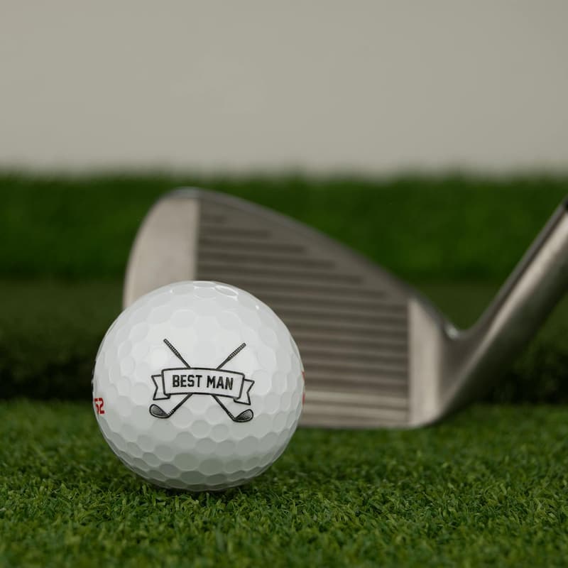 Personalized Golf Balls Set for Men - Groomsmen Gift