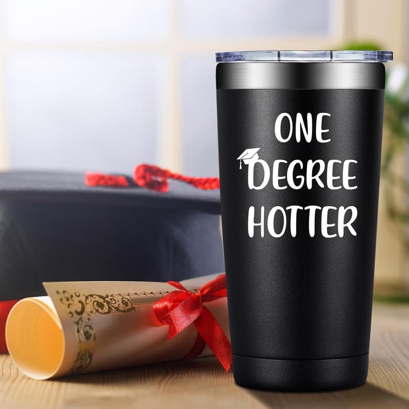 2025 Graduation Gift: 20oz One Degree Hotter Tumbler for Him