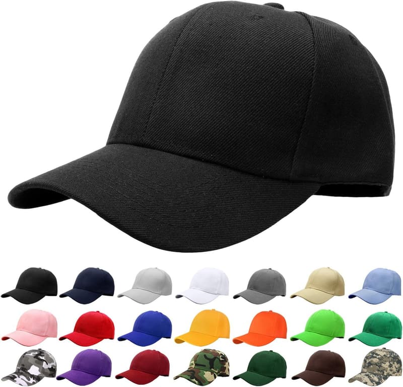 Adjustable Baseball Cap for All Seasons - Ideal for Workouts