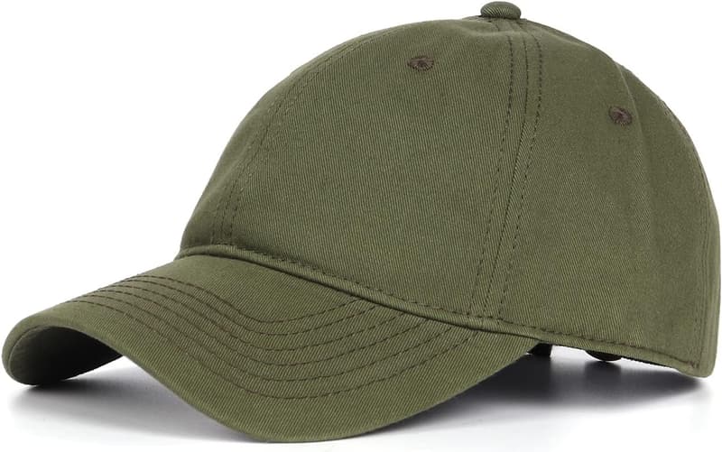 XXL Adjustable Cotton Baseball Cap for Large Heads