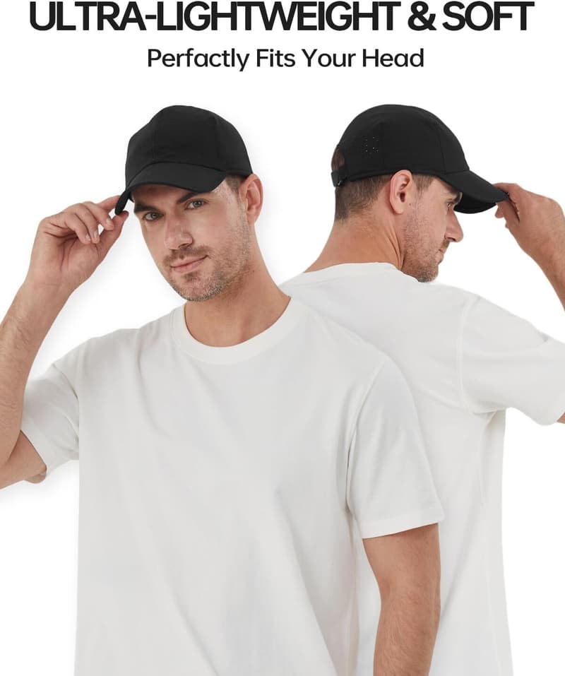 Lightweight Sports Cap for Men - XXL Fast Drying Cool Design