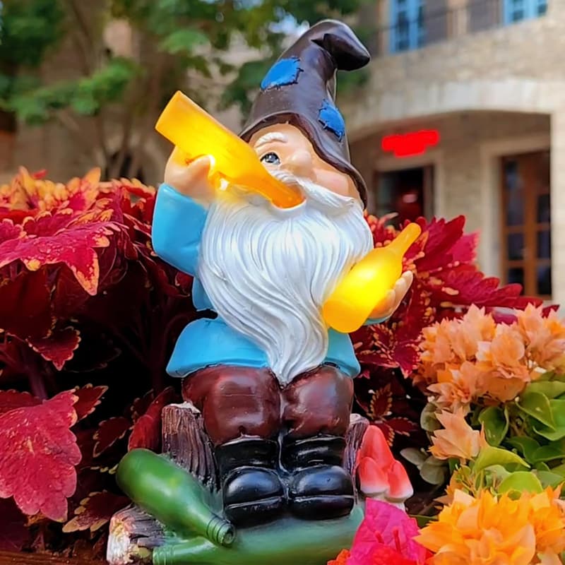 Funny Garden Gnome Yard Decor - Unique Gift for Dad