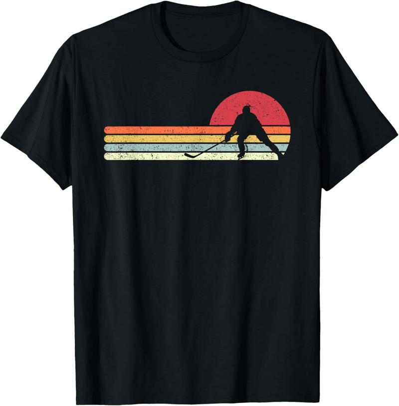 Retro Ice Hockey T-Shirt for Players