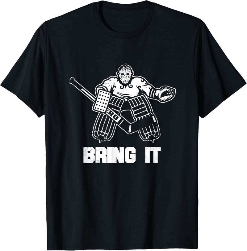 Goalie Graphic T-Shirt for Ice Hockey Players
