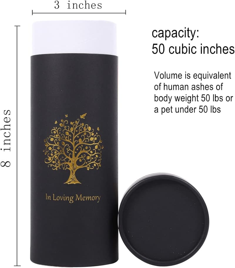 Biodegradable Tree of Life Scattering Urn for Ashes