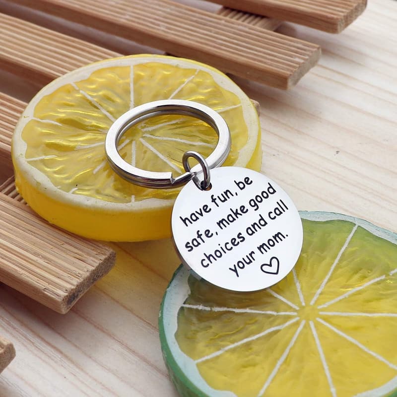 Graduation Keychain Gift for Son or Daughter - Fun & Safe