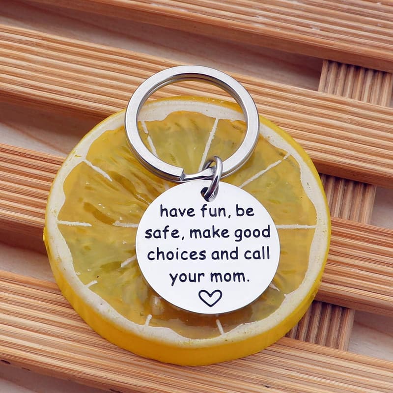 Graduation Keychain Gift for Son or Daughter - Fun & Safe