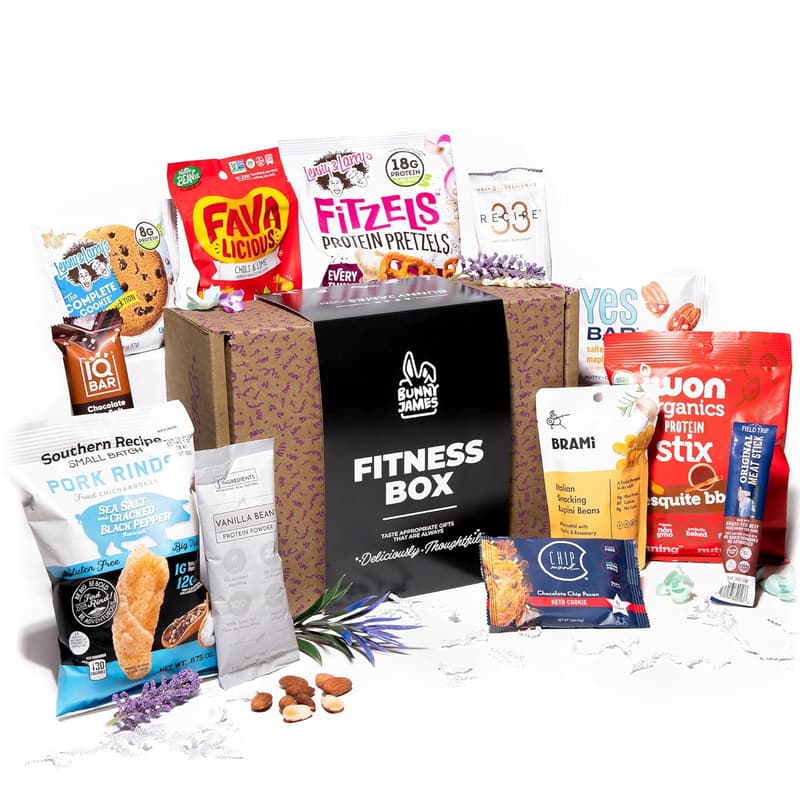 Protein Snack Sampler Box - Healthy Gift for Men & Women