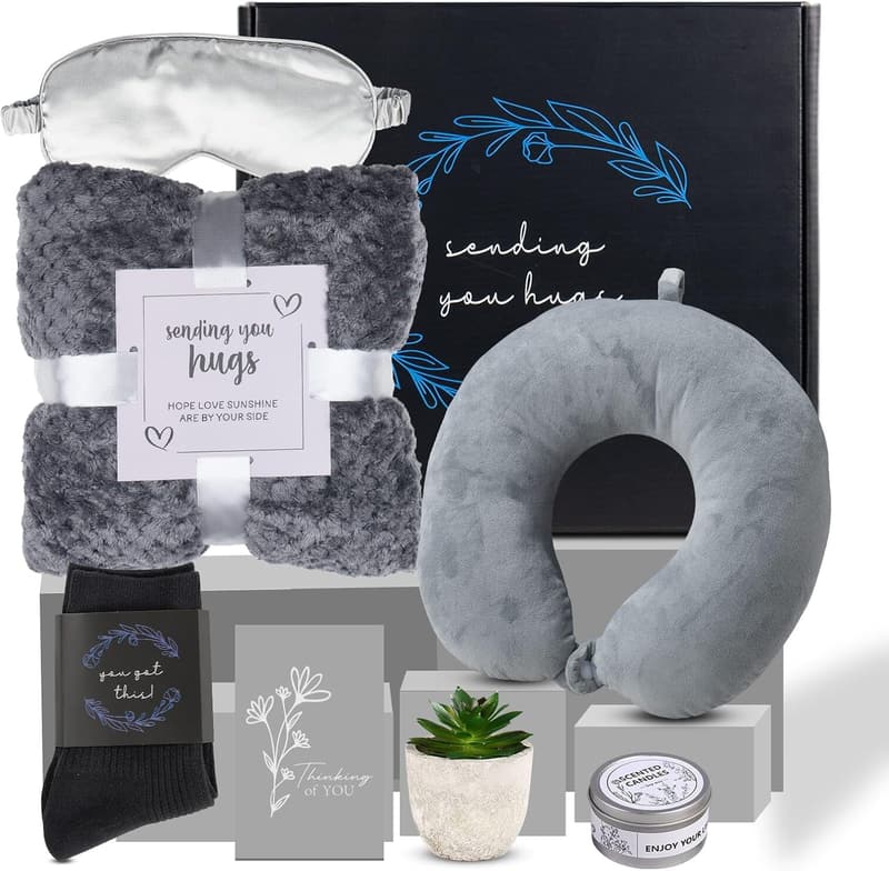 Get Well Soon Basket - Self Care Gifts for Men After Surgery
