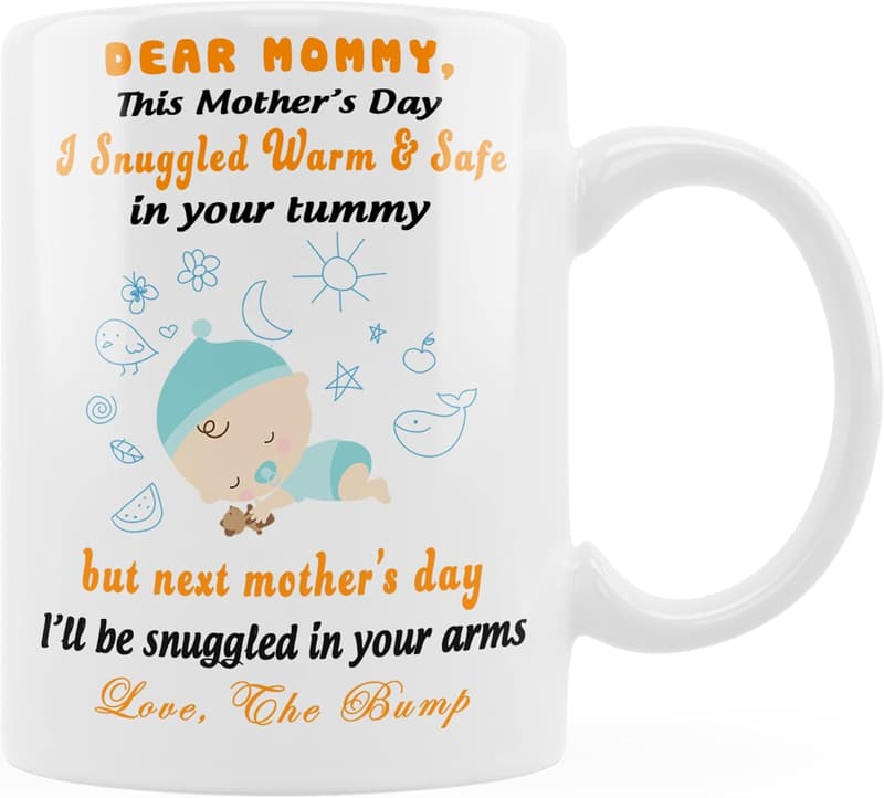 Pregnancy Announcement Mug for Expecting Moms