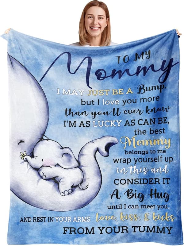 Pregnancy Gift Blanket for New Moms - 50