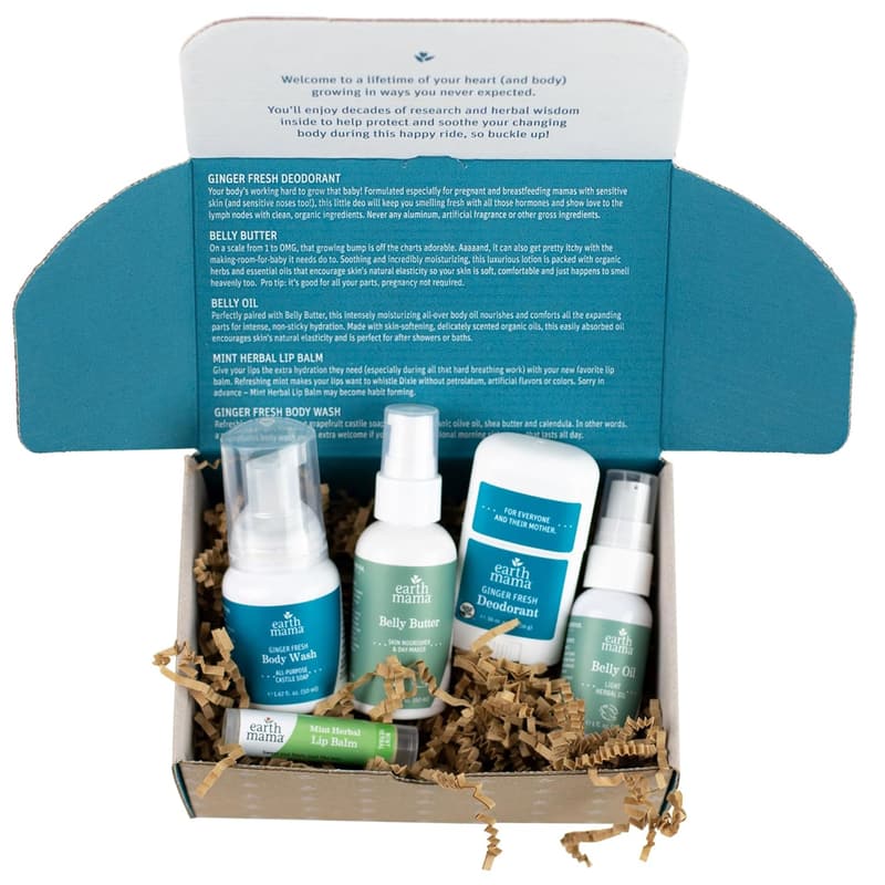 Mama-to-Be Gift Box | Organic Skin Care Set for Expecting Moms