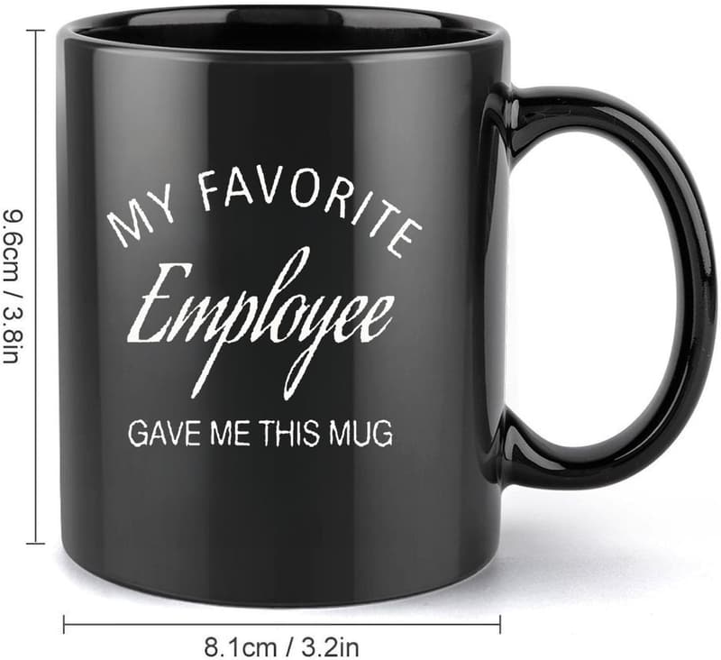Funny Christmas Coffee Mug for Boss - 11 oz Ceramic Gift
