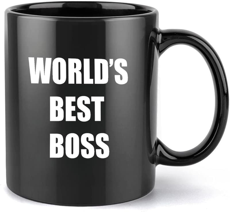 World's Best Boss Coffee Mug - 11 OZ Ceramic Gift