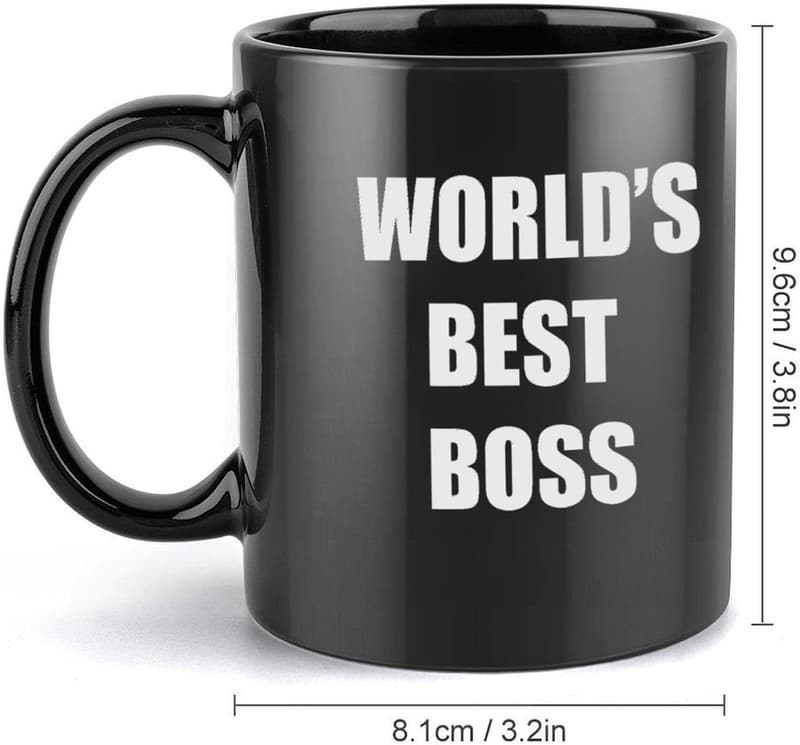 World's Best Boss Coffee Mug - 11 OZ Ceramic Gift