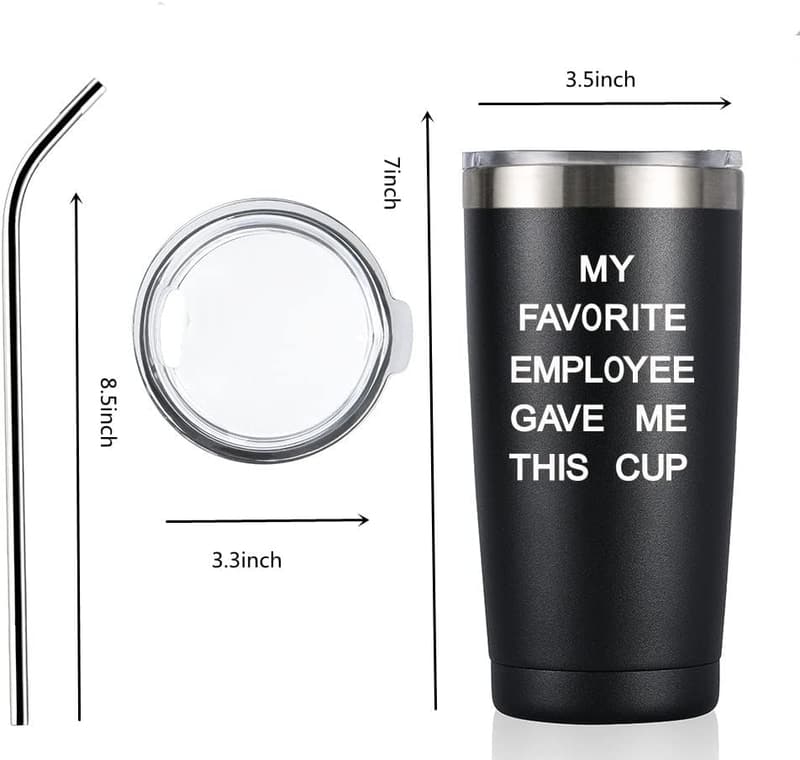 Boss Day 20oz Travel Mug Tumbler for Men