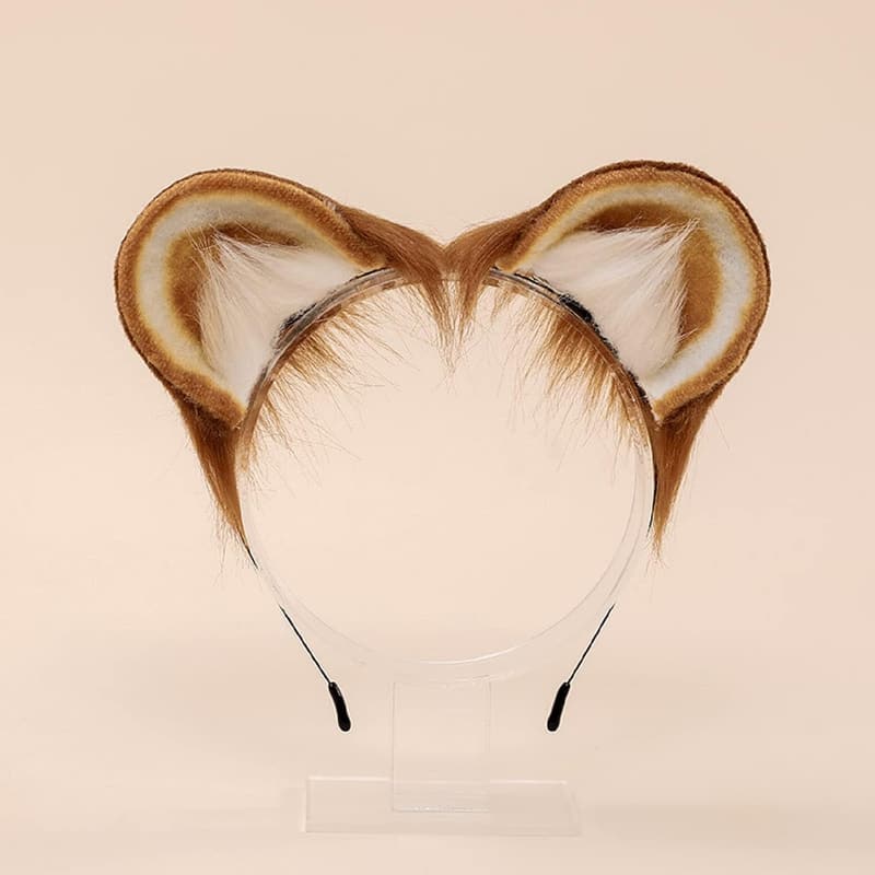 Cosplay Fox and Animal Ears Headband Hair Clip