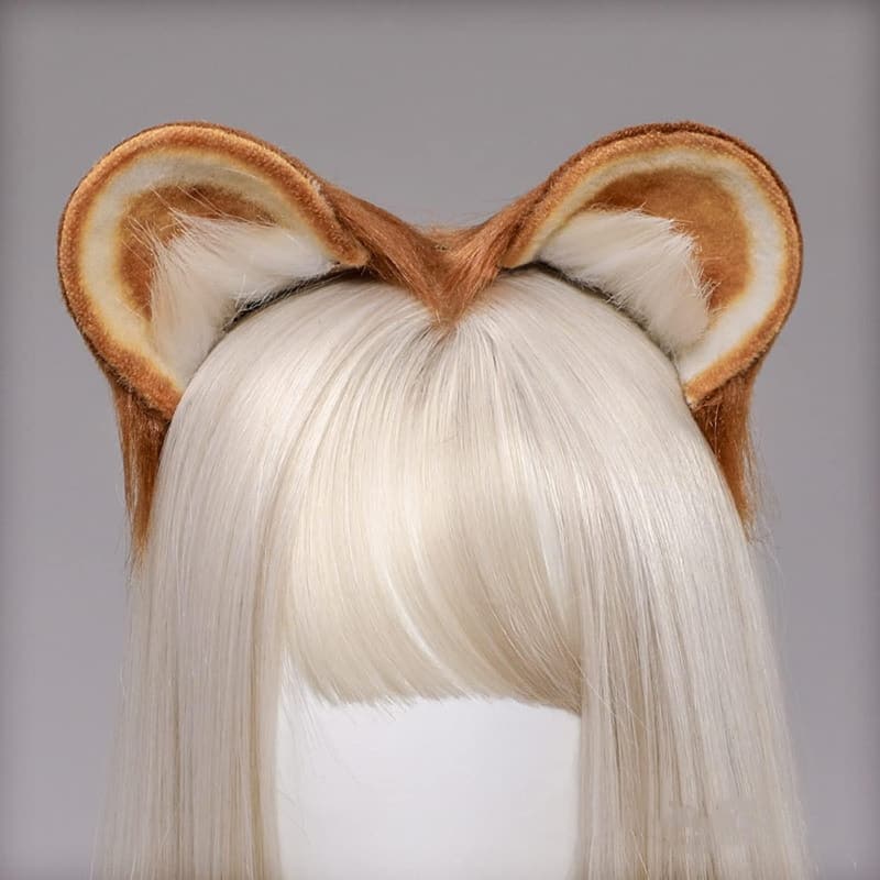 Cosplay Fox and Animal Ears Headband Hair Clip