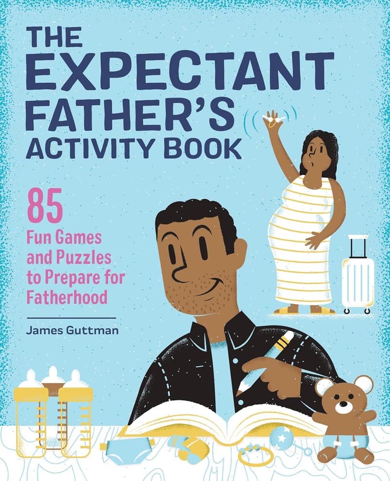 Expectant Father's Activity Book: 85 Fun Games & Puzzles
