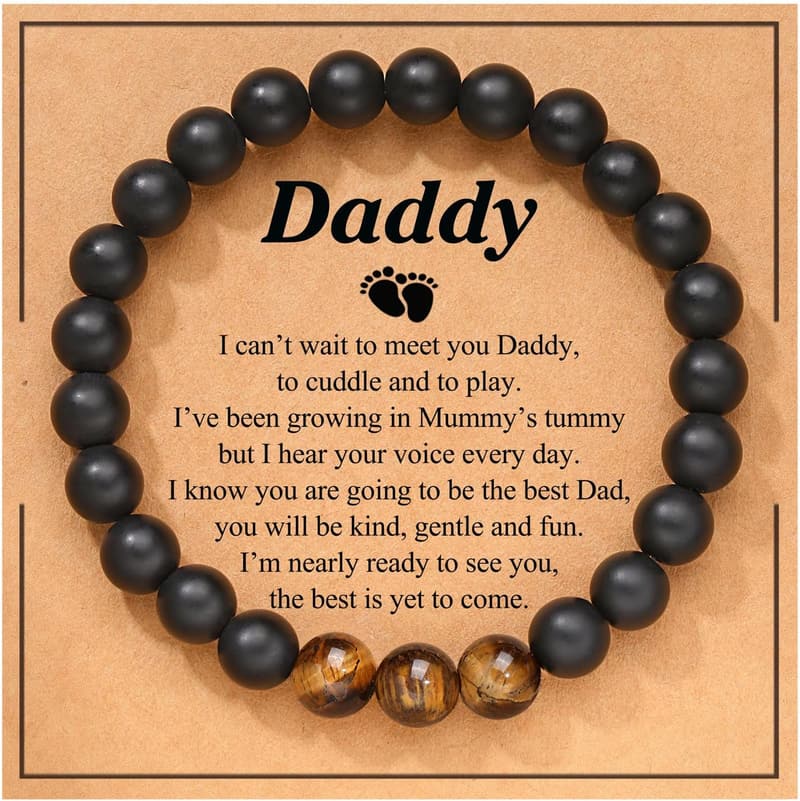Father's Day Bracelet Gift for Dad, Grandpa & Men