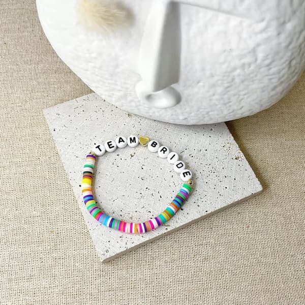 Handmade Beaded Bracelets for Bachelorette Party Favors