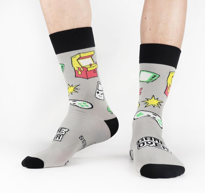 Funky Dress Crew Socks for Men - Fun Gift for Dad or Grandpa