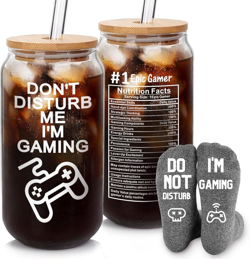 Fun Gamer Coffee Mug - Unique Gift for Teens & Boyfriends