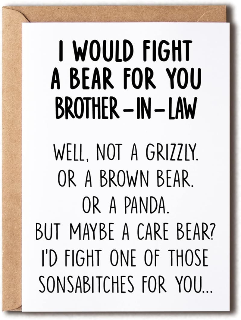 Funny Graduation Card for Brother-in-Law