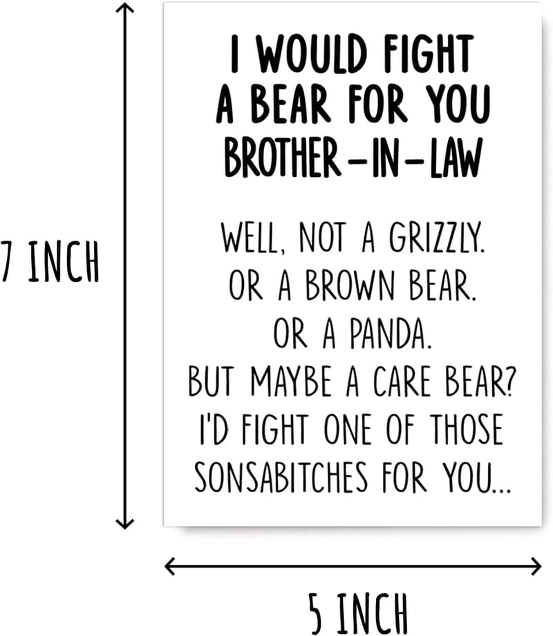 Funny Graduation Card for Brother-in-Law